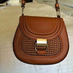 Zara faux leather purse